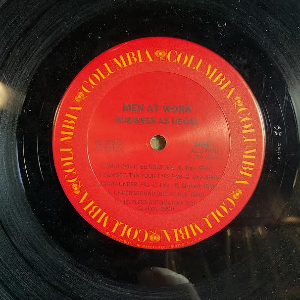 Men At Work - Business As Usual (VINYL) | Excellent (EX)