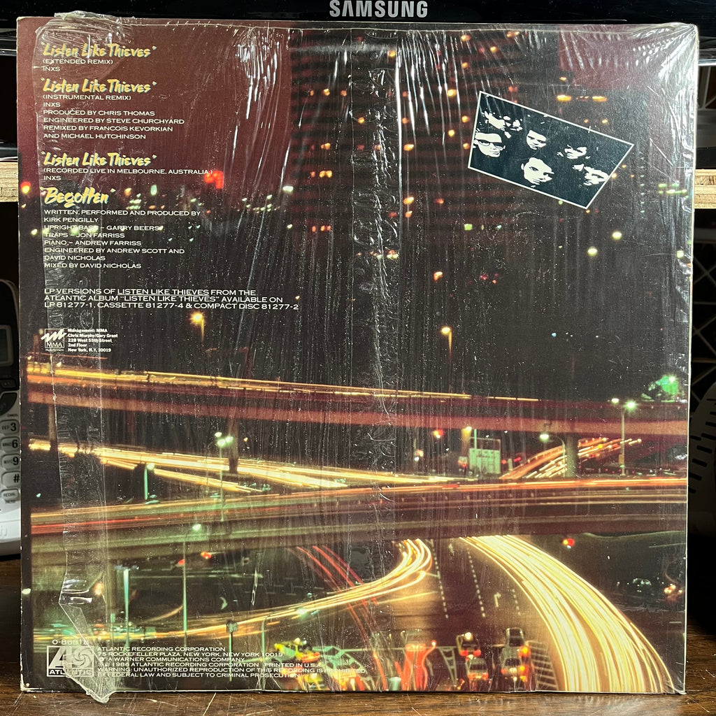 INXS - Listen Like Thieves (Extended Remix) (VINYL) | Near Mint- (NM-) Near Mint (NM)
