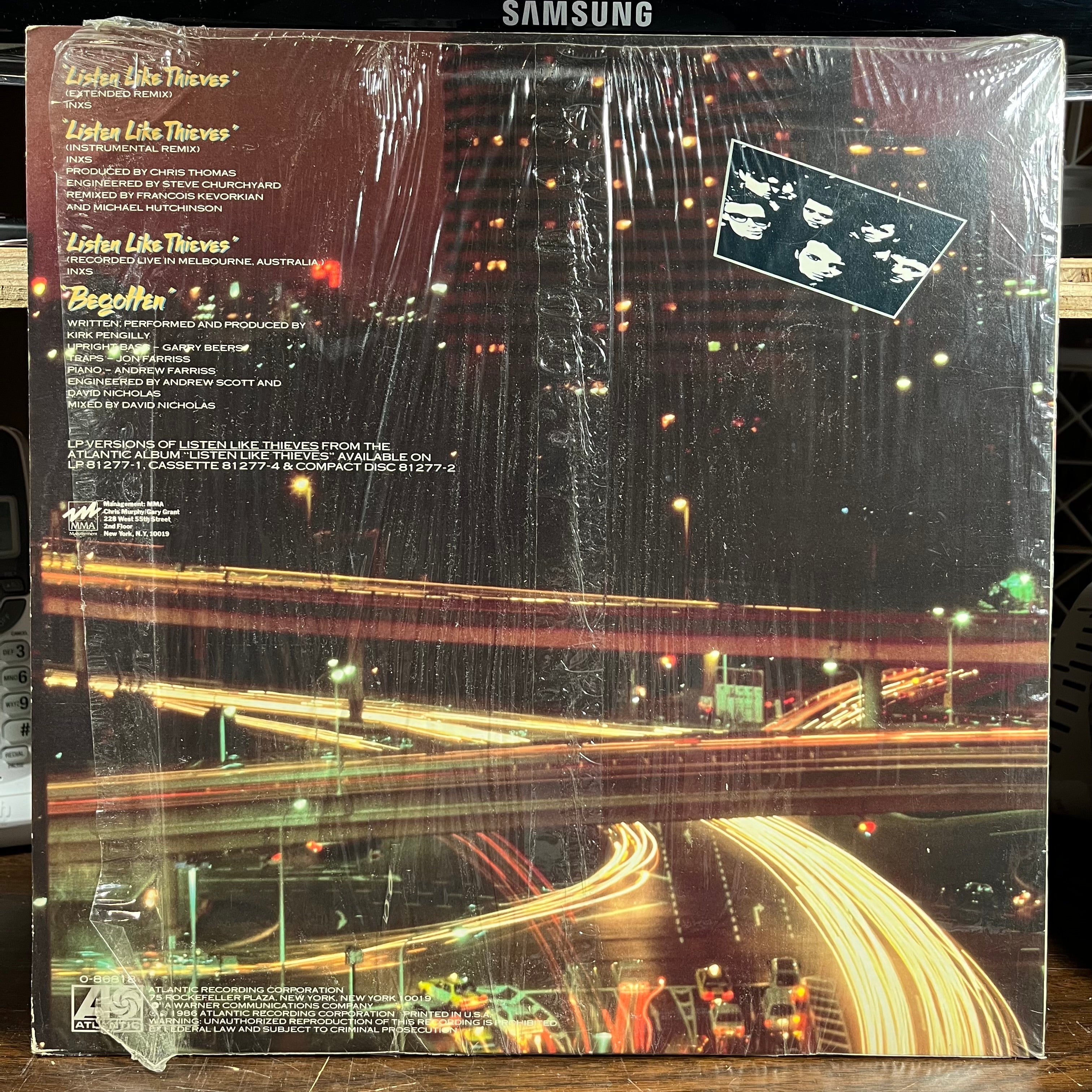 INXS - Listen Like Thieves (Extended Remix) (VINYL) | Near Mint- (NM-) Near Mint (NM)