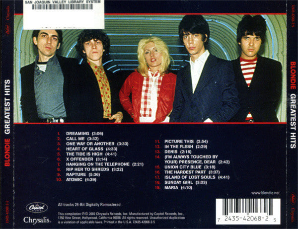 Blondie - Greatest Hits (CD) | Near Mint (NM)