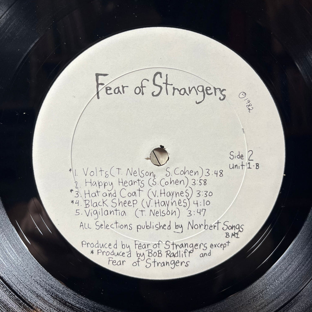 Fear Of Strangers - Fear Of Strangers (VINYL) | Near Mint- (NM-) Excellent (EX)