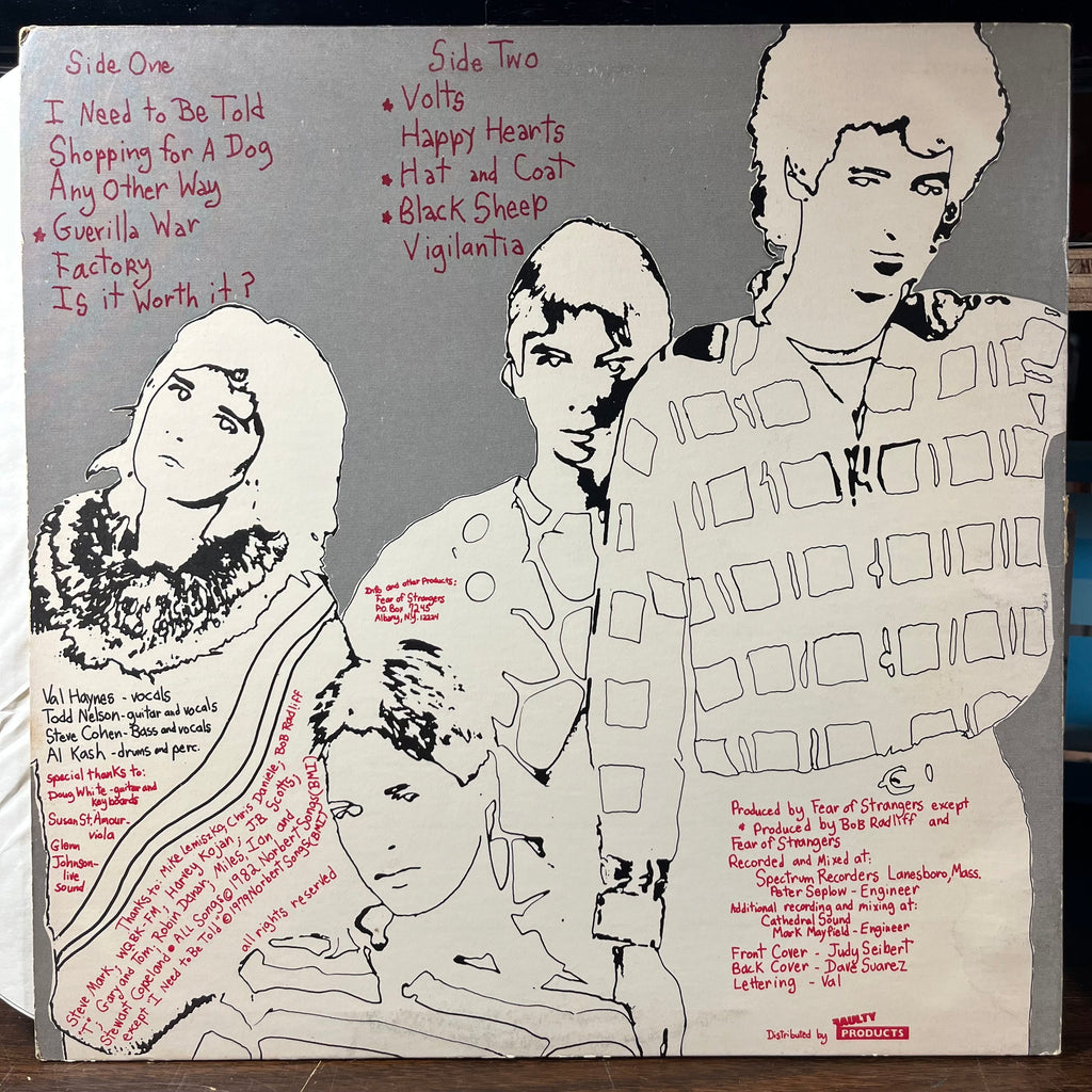 Fear Of Strangers - Fear Of Strangers (VINYL) | Near Mint- (NM-) Excellent (EX)