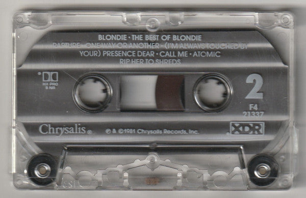 Blondie - The Best Of Blondie *CASSETTE* | Near Mint (NM) Near Mint (NM)