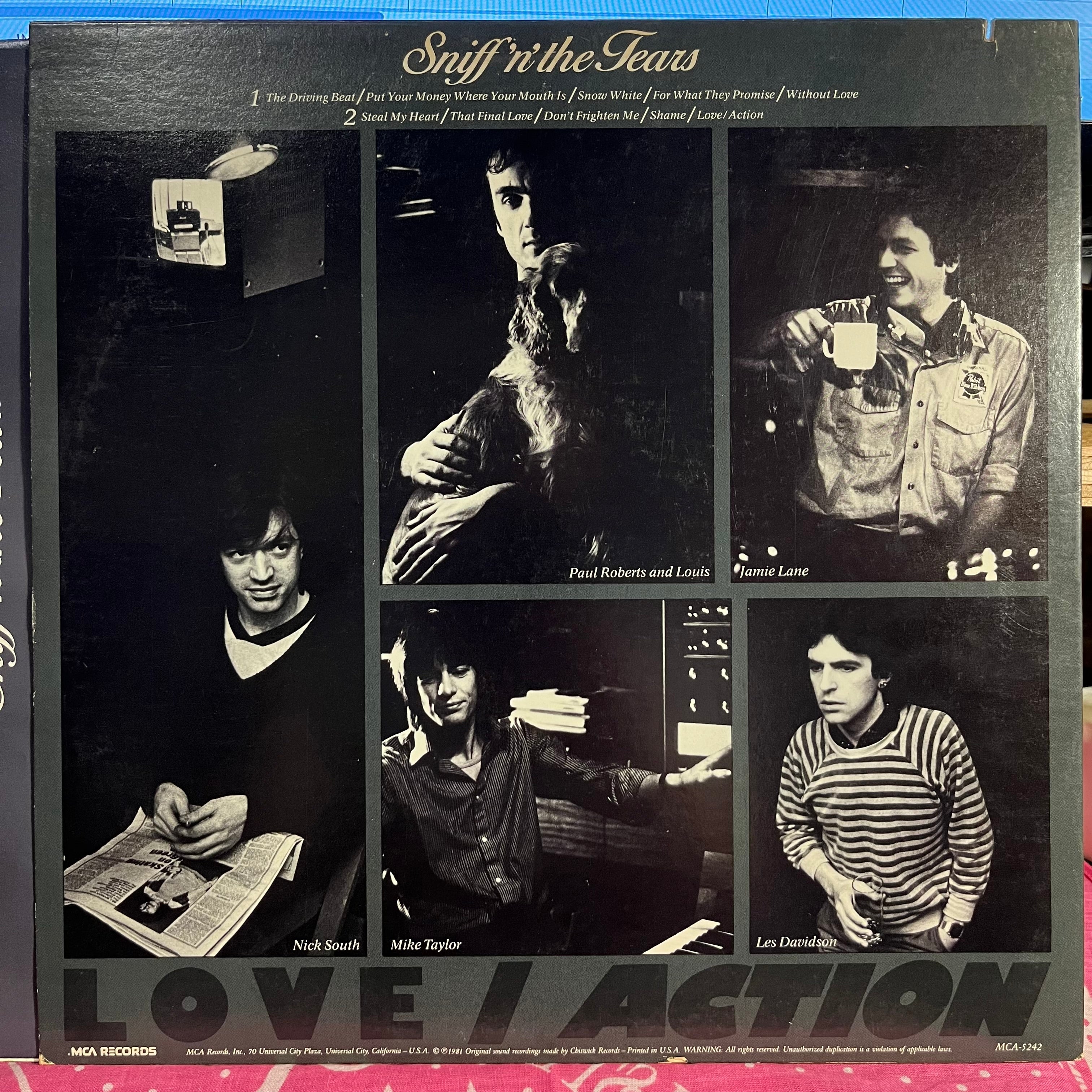 Sniff 'n' The Tears - Love Action | Near Mint (NM) Excellent (EX)