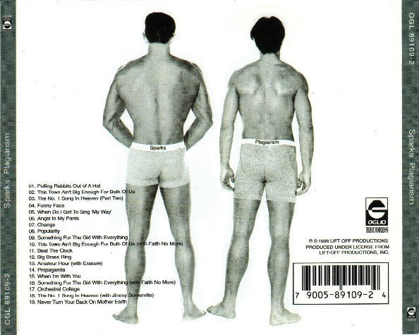 Sparks - Plagiarism (CD) | Near Mint (NM) Near Mint (NM)