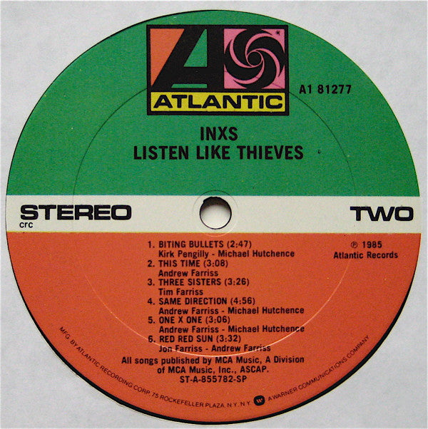 INXS - Listen Like Thieves | Near Mint (NM) Near Mint (NM)