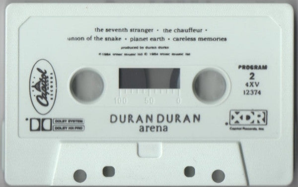 Duran Duran - Arena *CASSETTE* | Near Mint (NM) Near Mint (NM)