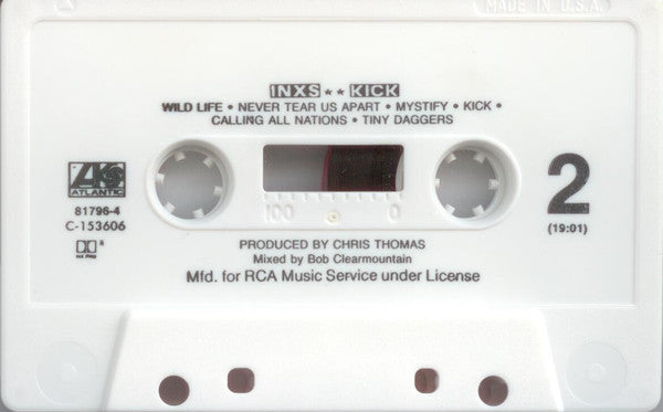 INXS - Kick *CASSETTE* | Near Mint (NM) Near Mint (NM)