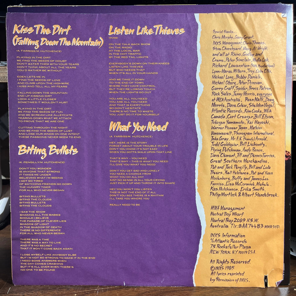 INXS - Listen Like Thieves (VINYL) | Near Mint (NM) Near Mint (NM)