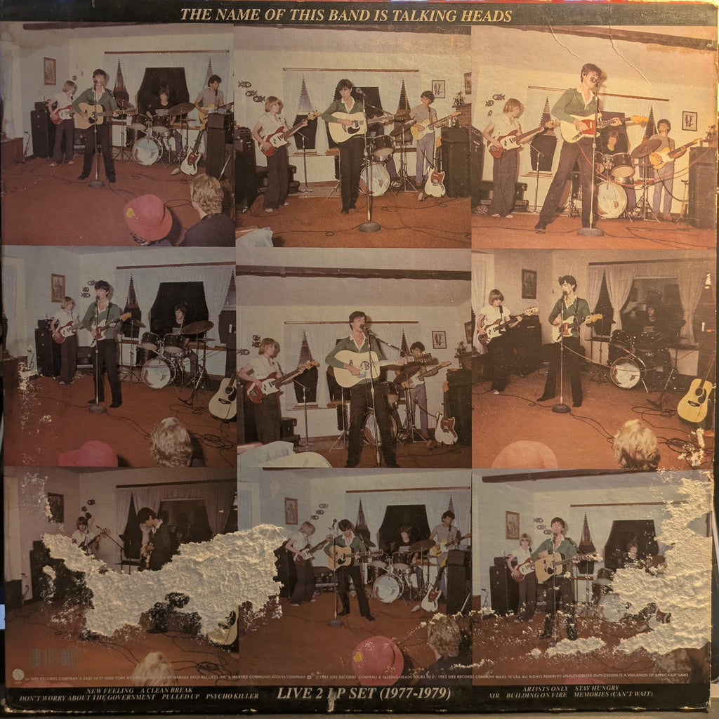 Talking Heads - The Name Of This Band Is Talking Heads (2xVINYL) | Near Mint (NM) Good Plus (G+)