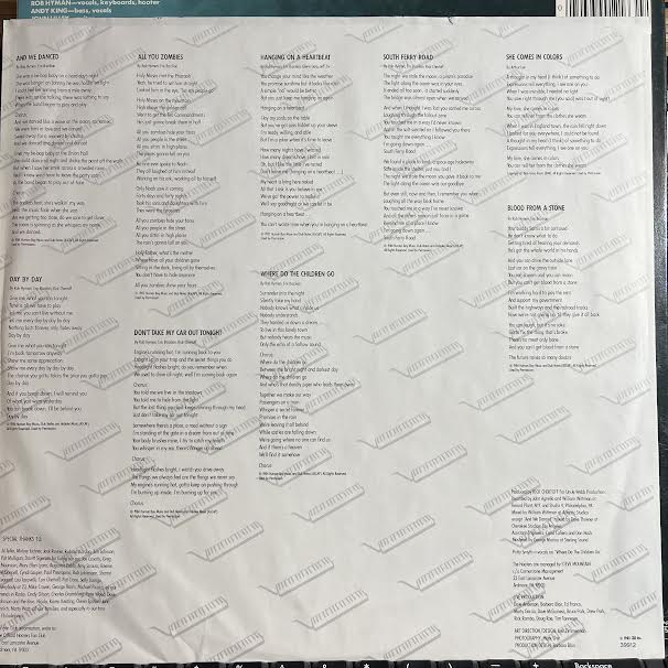 The Hooters - Nervous Night (VINYL) | Near Mint (NM) Excellent (EX)