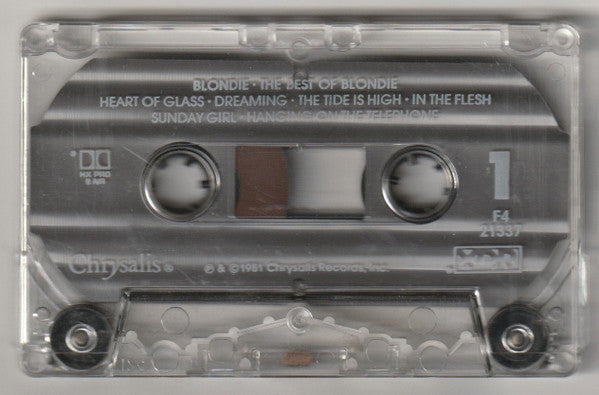 Blondie - The Best Of Blondie *CASSETTE* | Near Mint (NM) Near Mint (NM)