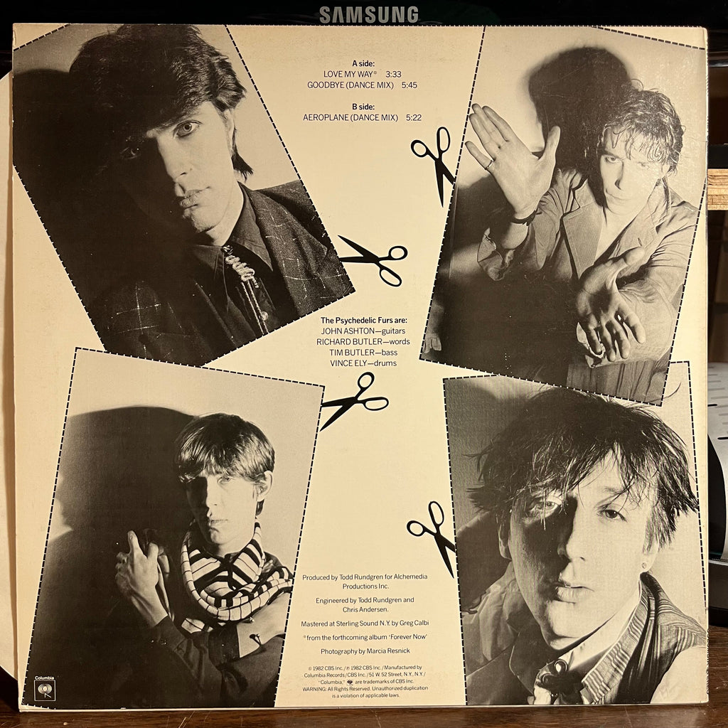 The Psychedelic Furs - Love My Way (VINYL) | Near Mint (NM or M-)