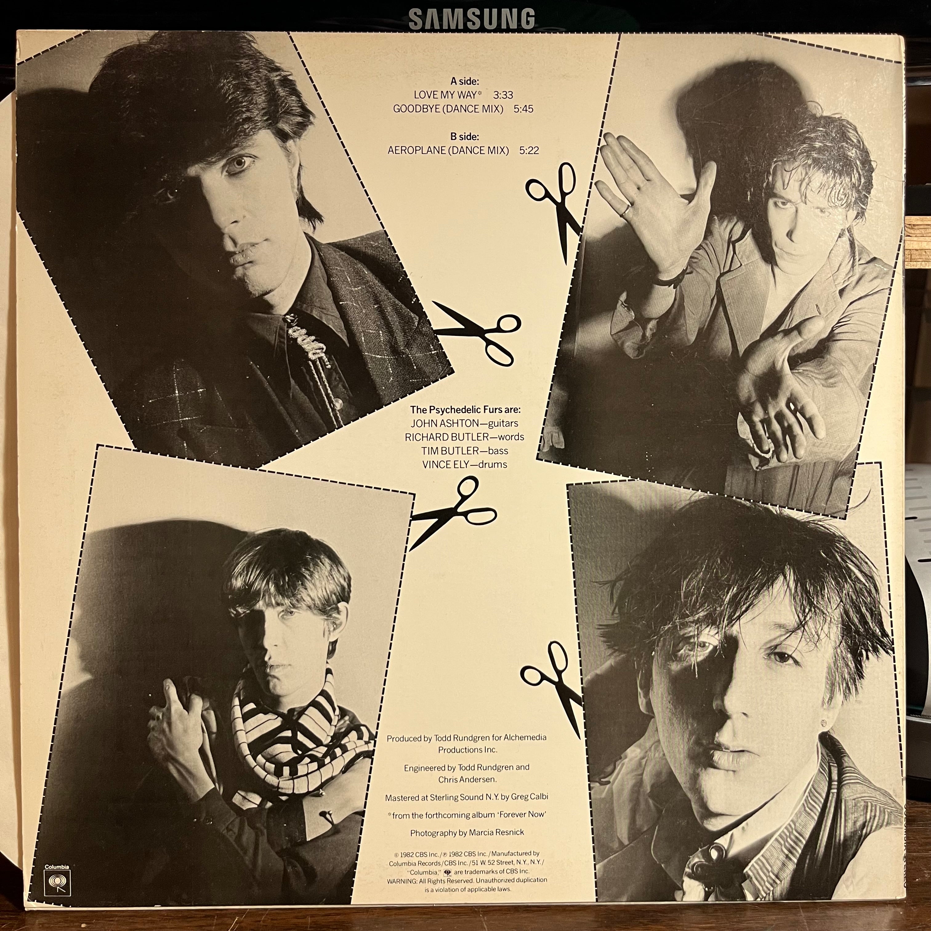 The Psychedelic Furs - Love My Way (VINYL) | Near Mint (NM or M-)