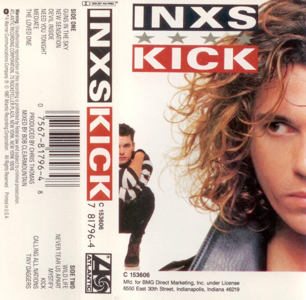 INXS - Kick *CASSETTE* | Near Mint (NM) Near Mint (NM)