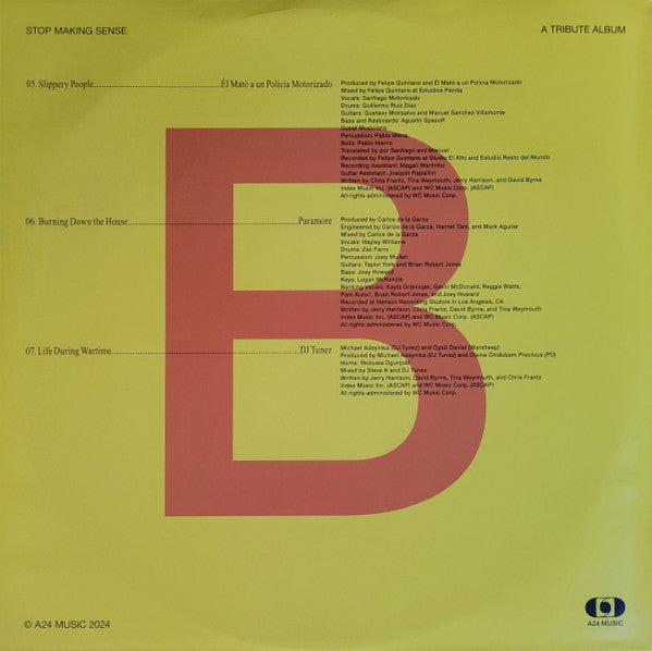 Various - Everyone’s Getting Involved: A Tribute To Talking Heads’ Stop Making Sense (2xVINYL) | Near Mint (NM or M-)