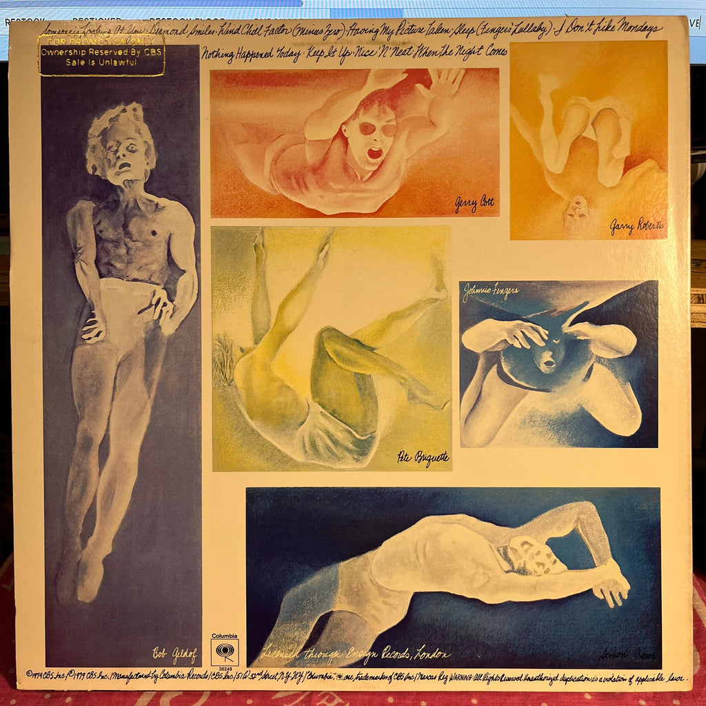 The Boomtown Rats - The Fine Art Of Surfacing *PROMO* | Near Mint (NM) Excellent (EX)