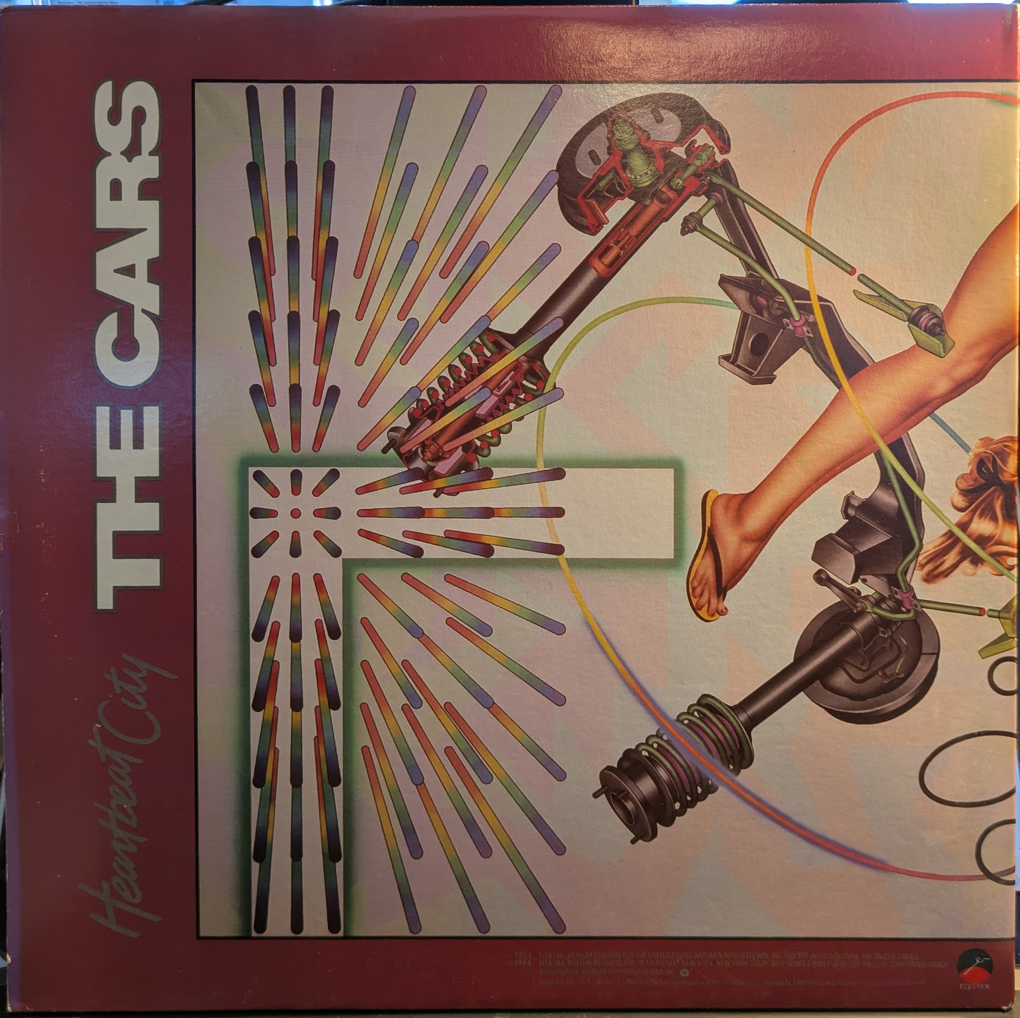 The Cars - Heartbeat City (VINYL) | Near Mint (NM) Excellent+ (EX+)