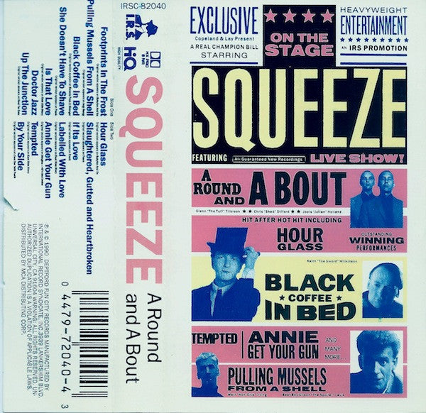 Squeeze (2) - A Round And A Bout *CASSETTE* | Near Mint (NM) Near Mint (NM)