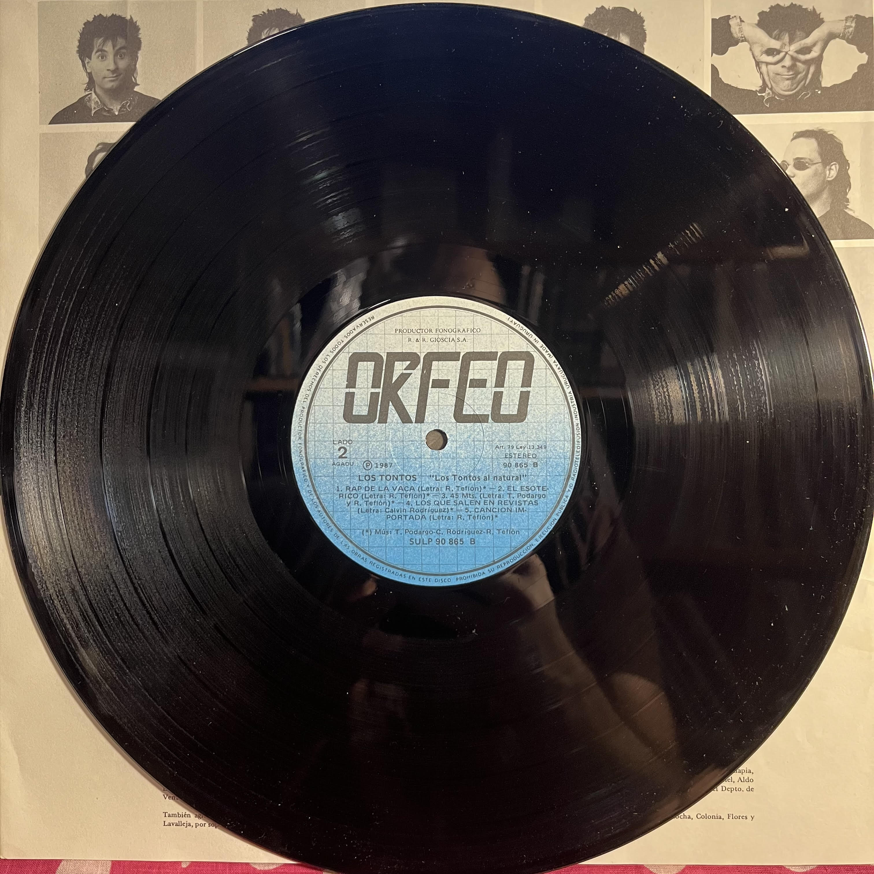 Los Tontos - Tontos Al Natural *URUGUAY/SHRINK* | Near Mint (NM) Near Mint (NM)