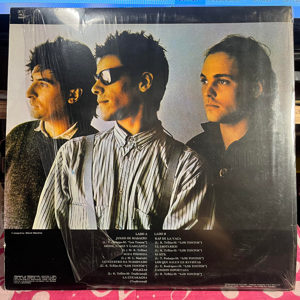 Los Tontos - Tontos Al Natural *URUGUAY/SHRINK* | Near Mint (NM) Near Mint (NM)
