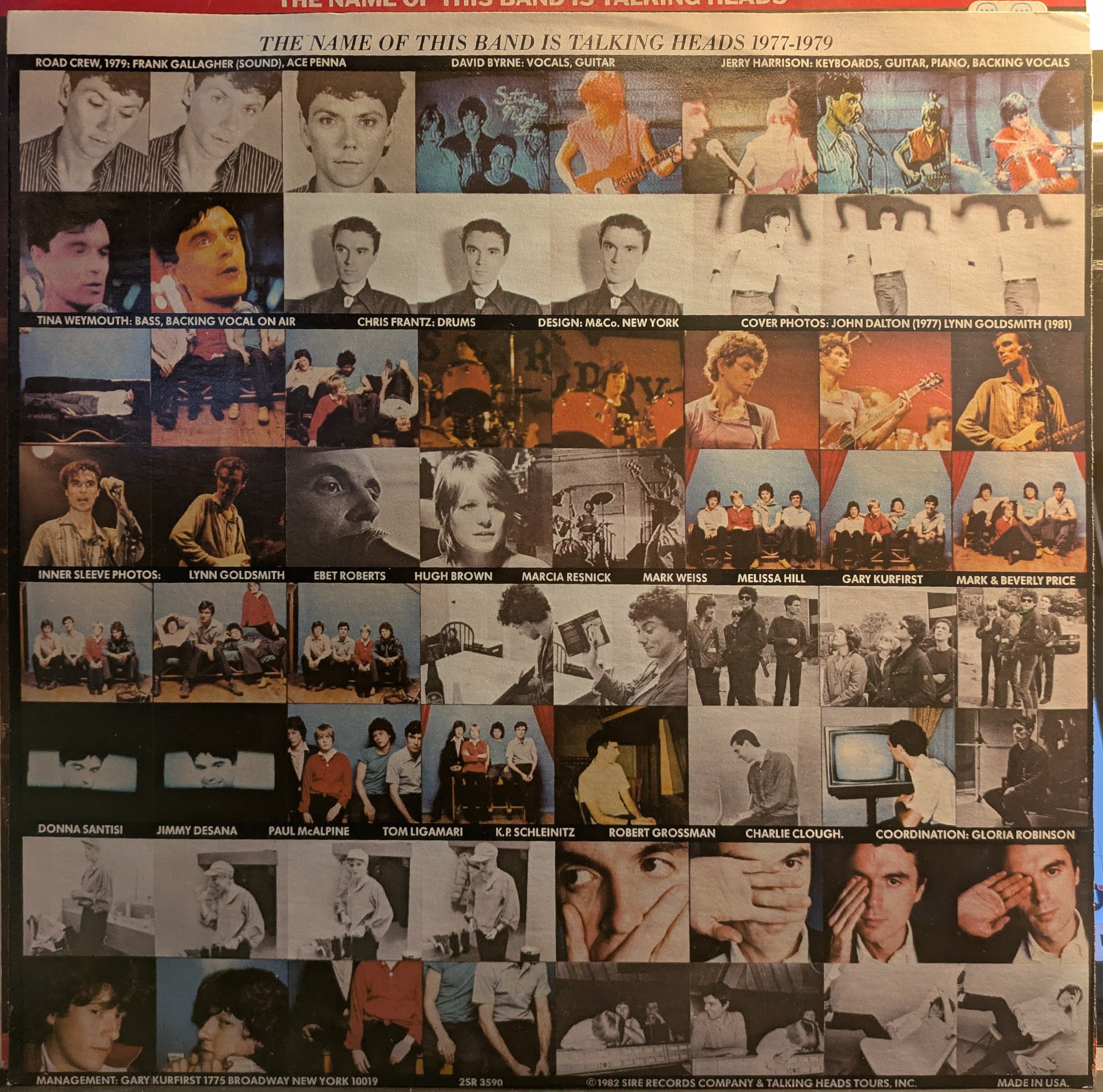 Talking Heads - The Name Of This Band Is Talking Heads (2xVINYL) | Near Mint (NM) Good Plus (G+)