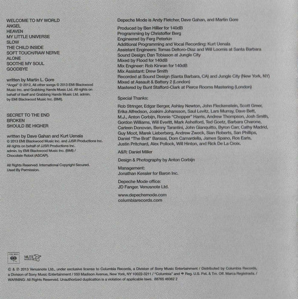 Depeche Mode - Delta Machine (CD) | Very Good Plus (VG+) Near Mint (NM)