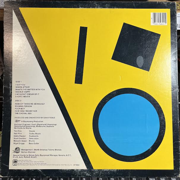 Split Enz - True Colours (VINYL) | Very Good (VG) Very Good (VG)