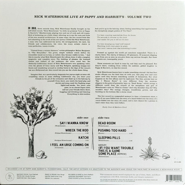 Live At Pappy & Harriet's: In Person From The High Desert - Vol. I & II | Mint (M) Mint (M)