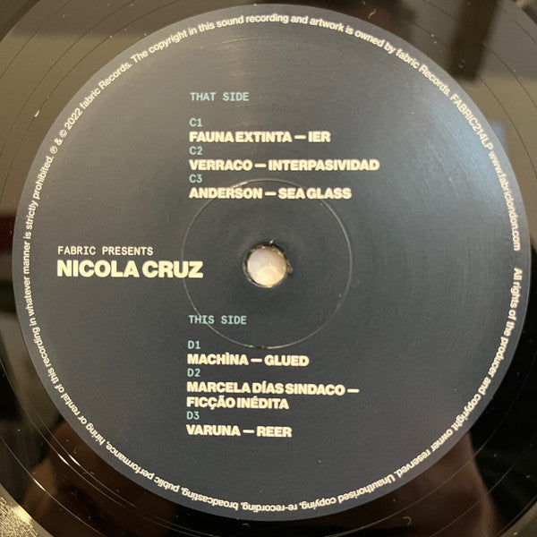 Fabric Presents Nicola Cruz | Mint (M) Mint (M)