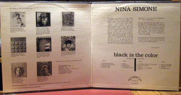 Nina Simone - Black Is The Color | Near Mint (NM) Very Good Plus (VG+)