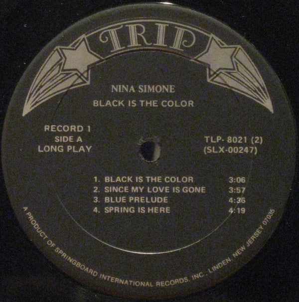Nina Simone - Black Is The Color | Near Mint (NM) Very Good Plus (VG+)