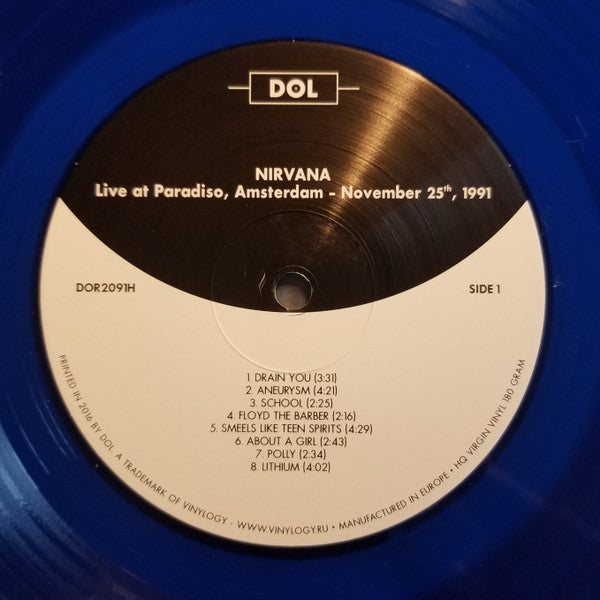 Live At Paradiso, Amsterdam - November 25th, 1991 | Mint (M) Mint (M)
