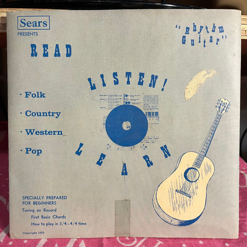 Don Rainey - Sears Roebuck And Co. Presents: Read, Listen! Learn "Rhythm Guitar" 7" | Near Mint (NM) Near Mint (NM)