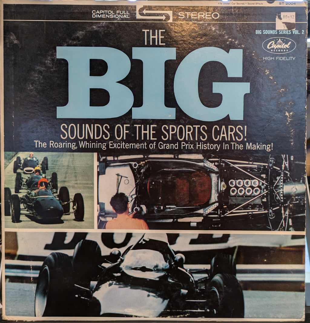 No Artist - The Big Sounds Of The Sports Cars | Very Good Plus (VG+) Very Good Plus (VG+)