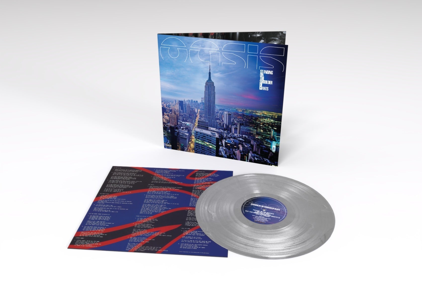 Oasis - Standing On The Shoulder Of Giants (25th Anniversary) (Silver Vinyl) | Mint (M) Mint (M)