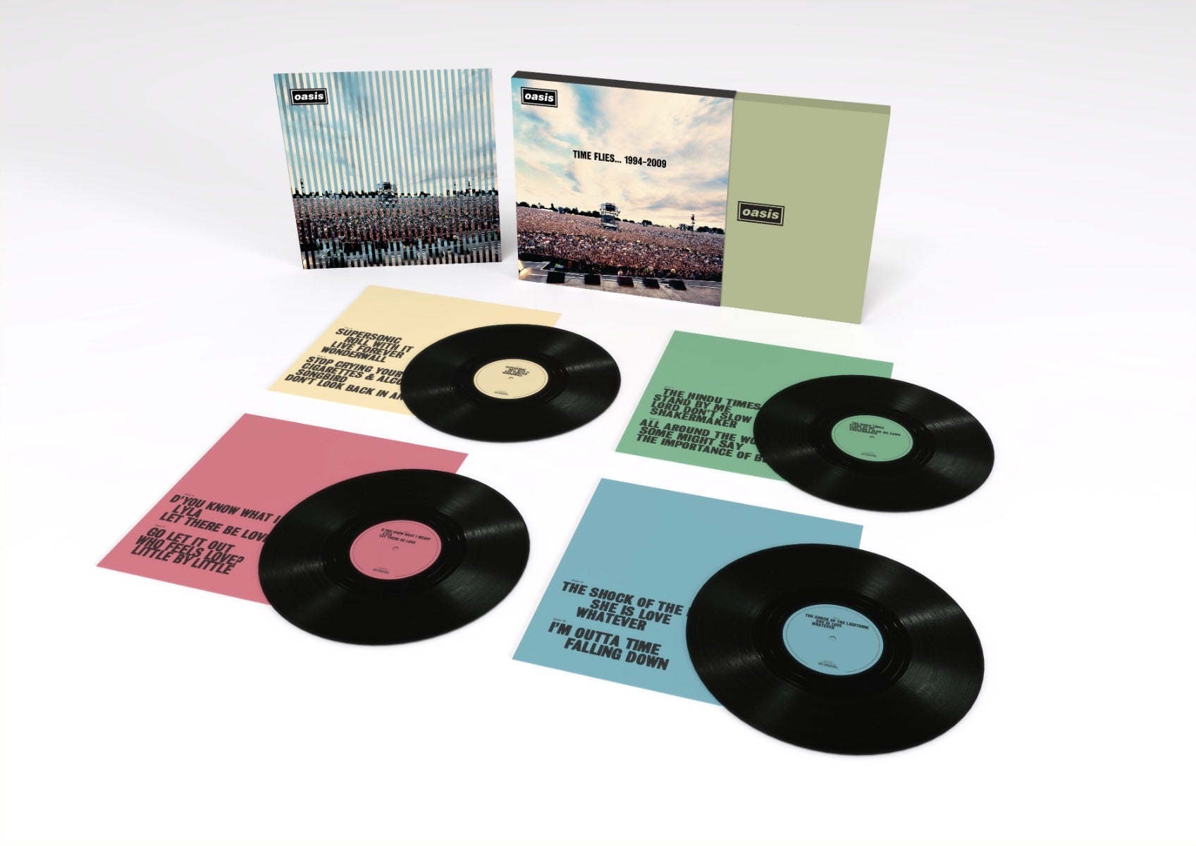 Oasis - Time Flies… 1994-2009 (4Lp) (Box Set) | Mint (M) Mint (M)