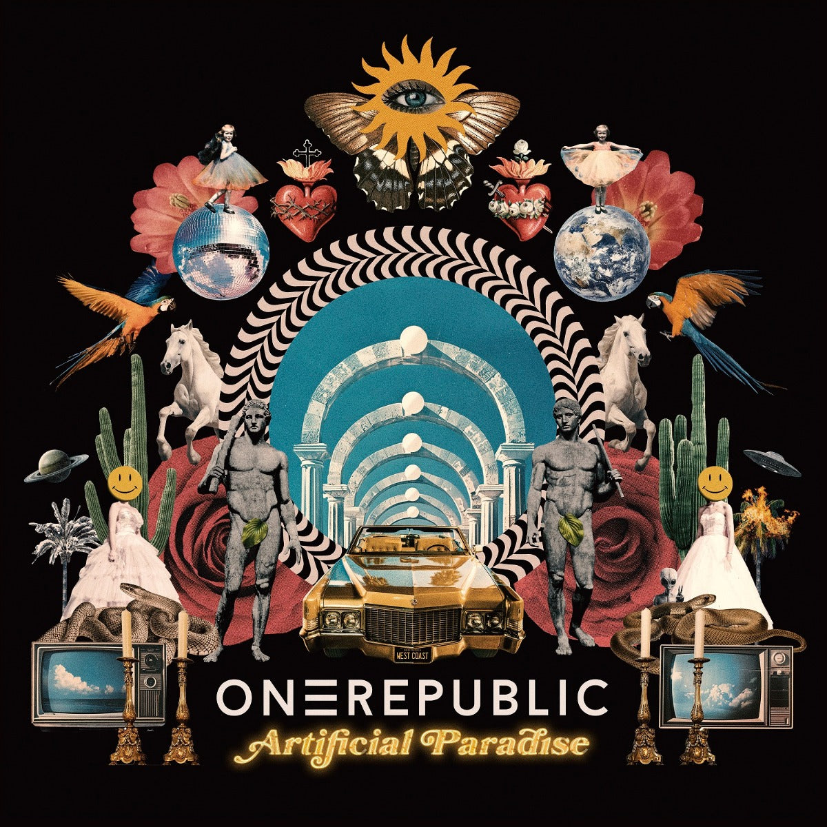 Onerepublic - Artificial Paradise (Colored Vinyl, Gold) | Mint (M) Mint (M)
