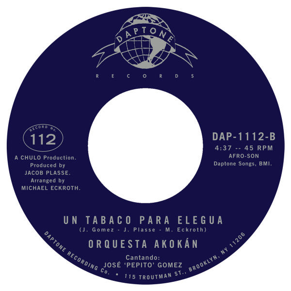 Mambo Rapidito / Un Tabaco Para Elegua (VINYL 7") | Mint (M) Generic
