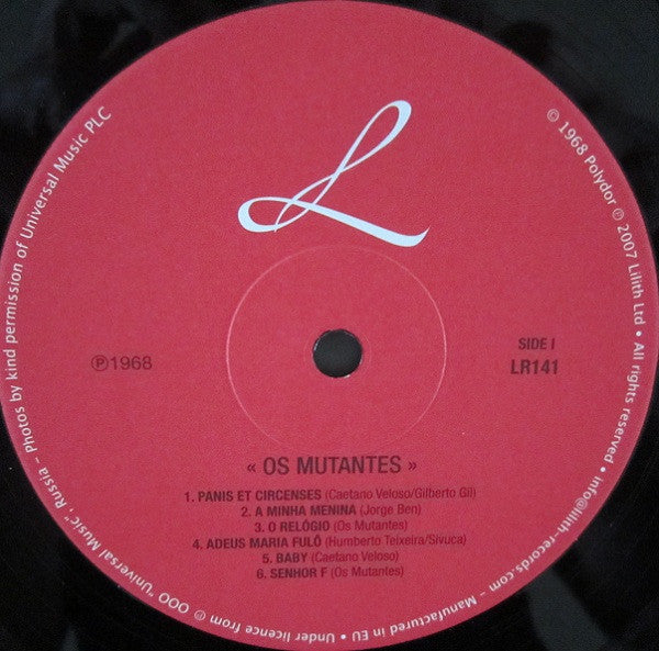 Os Mutantes | Mint (M) Mint (M)