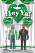 Super7 - OutKast - ReAction Figures Wv4 - Hey Ya! 2-Pack (Action Figure, Collectible) |