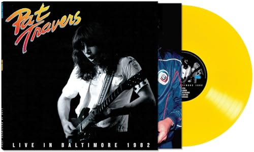 Pat Travers - Live In Baltimore 1982 (Yellow VINYL) | Mint (M) Mint (M)