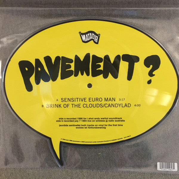 Sensitive Euro Man / Brink of the Clouds/Candylad | Mint (M) Mint (M)