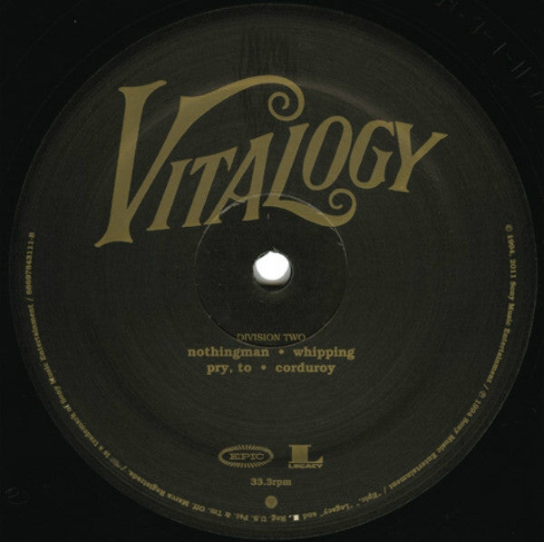 Pearl Jam - Vitalogy (180 GRAM VINYL) | Mint (M) Mint (M)