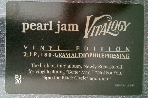 Pearl Jam - Vitalogy (180 GRAM VINYL) | Mint (M) Mint (M)