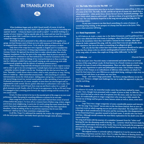 In Translation | Mint (M) Mint (M)