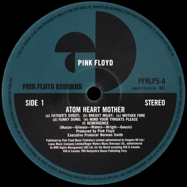 Atom Heart Mother | Mint (M) Mint (M)