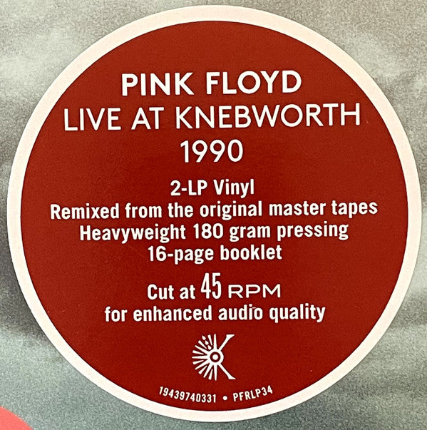 Pink Floyd - Live At Knebworth 1990 | Mint (M) Mint (M)
