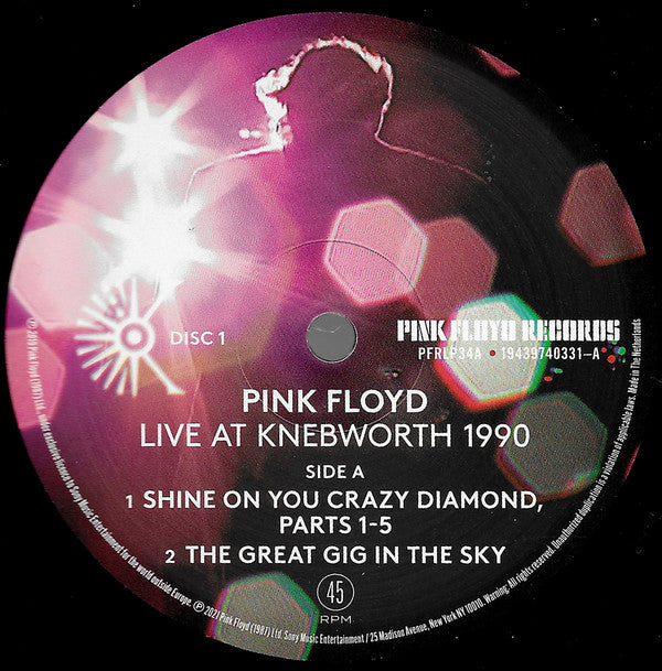 Pink Floyd - Live At Knebworth 1990 | Mint (M) Mint (M)