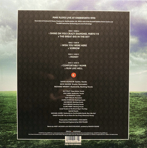 Pink Floyd - Live At Knebworth 1990 | Mint (M) Mint (M)